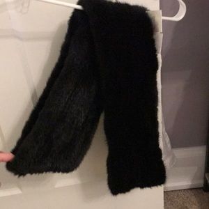Long mink scarf